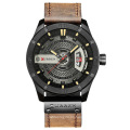 Curren 8301 Hot Sale Model Men Quartz Watch Chronograph Wristwatch Fashion Sport Watch Leather Strap